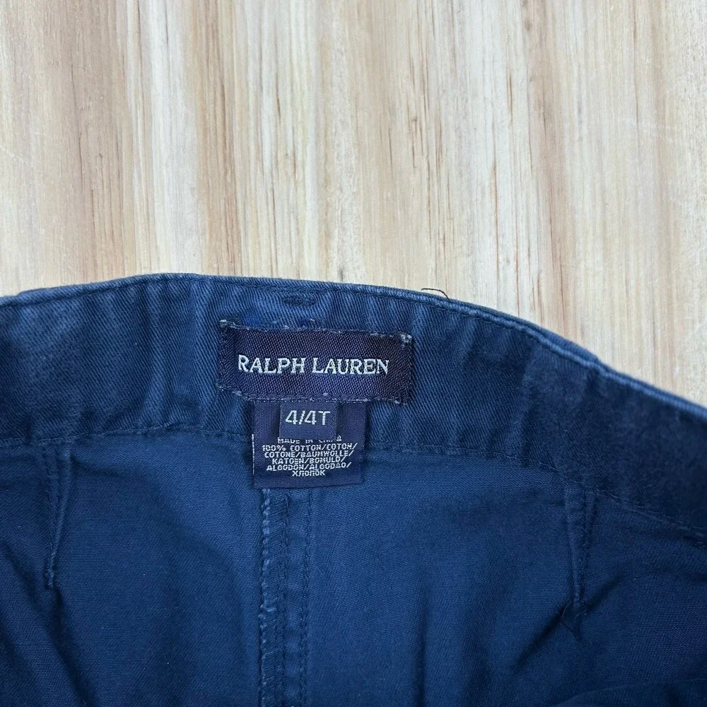 Vintage Ralph Lauren Shorts Kids Size‎ 4T  Embroidered Pony Cute Preppy